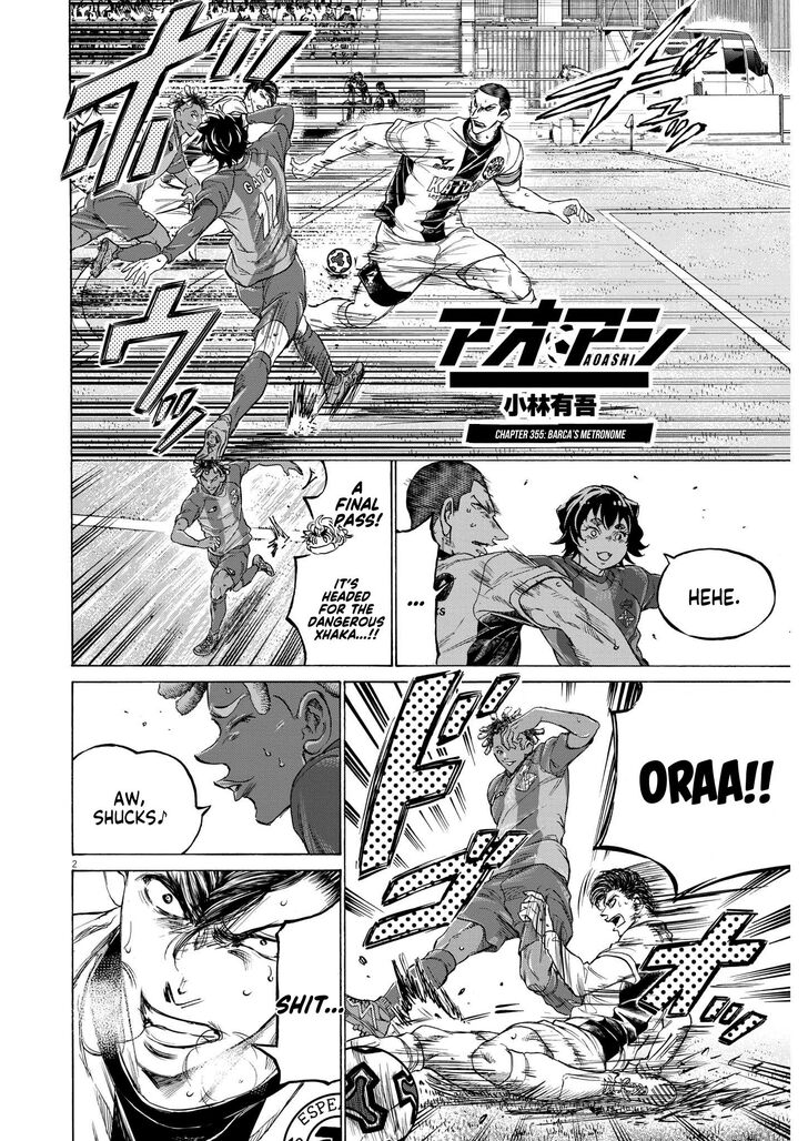 Ao Ashi, Chapter 355 image 02